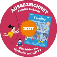  Kindermalschule.com von der tip-Edition "Familie in Berlin 2017" ausgezeichnet